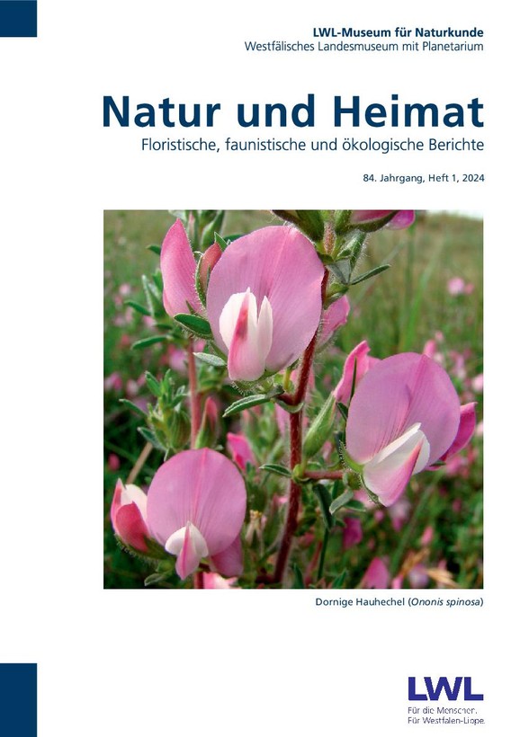 Titelseite der Natur und Heimat – floristische, faunistische und ökologische Berichte.