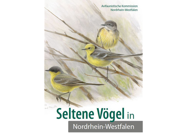 Cover vom Buch "Seltene Vögel in Nordrhein-Westfalen".