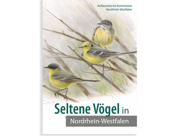 Cover vom Buch "Seltene Vögel in Nordrhein-Westfalen".